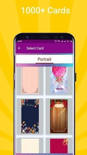 Invitation Maker, Invitation Designer, Track RSVP स्क्रीनशॉट 7