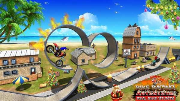 Bike Racing Adventure: Bike Trail Stunts Master screenshot 10