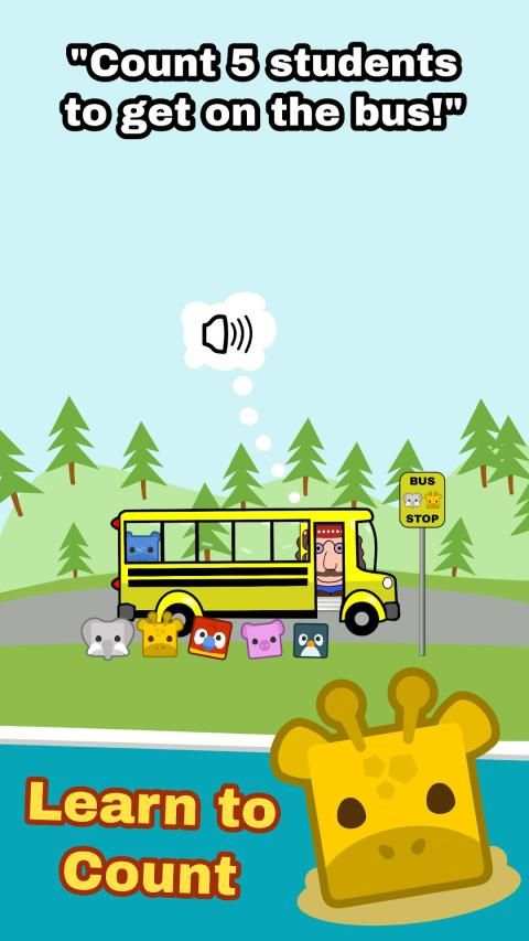 Preschool Bus: Toddler Games Free for 2 Year Olds स्क्रीनशॉट 1