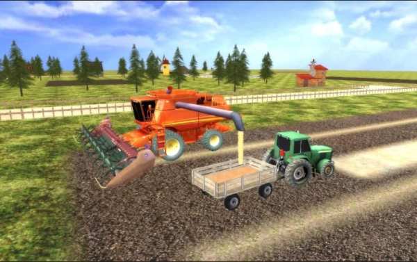 Pertanian Palsu permainan-Traktor Pertanian screenshot 6