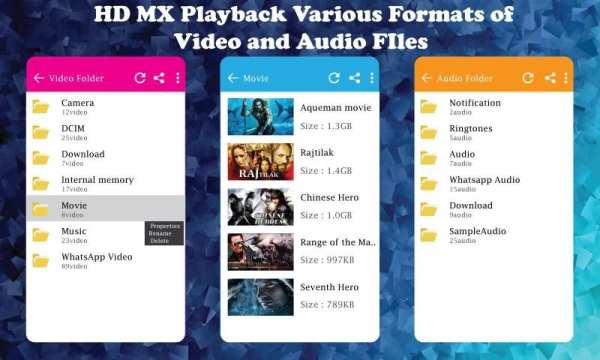 HD MX Player : MX Player 2019 स्क्रीनशॉट 2