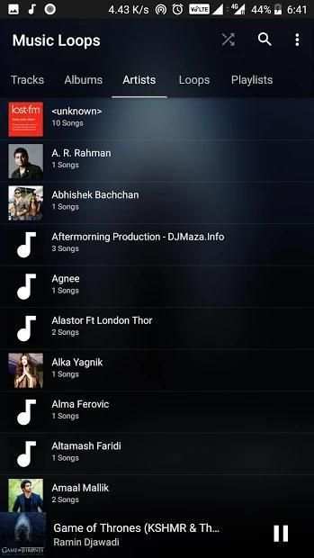 Music Player - Free Music Player [No Ads] स्क्रीनशॉट 3
