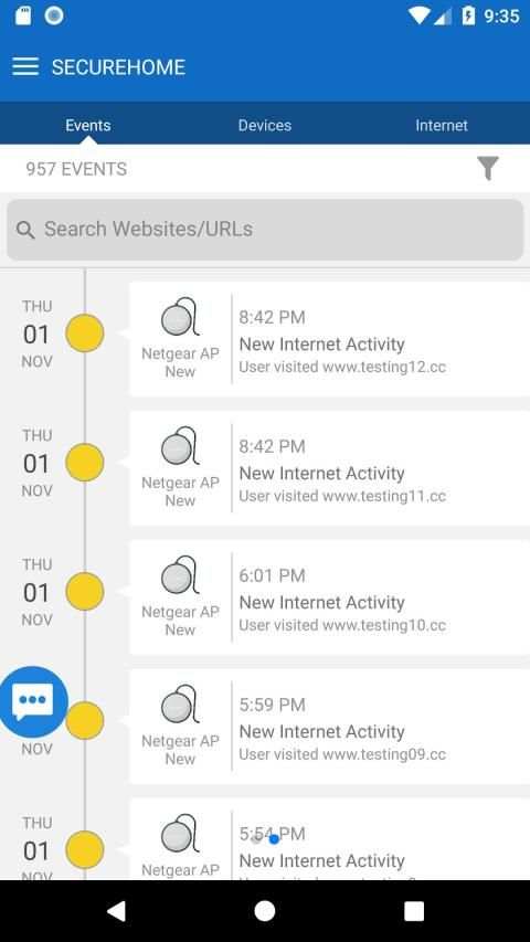 SecureHome Sentinel 3 تصوير الشاشة