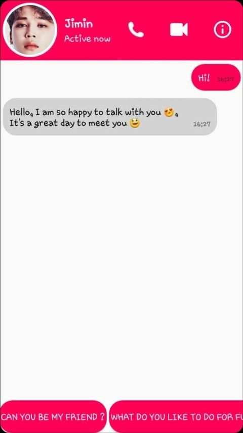 BTS Messenger 2019 *Jimin * screenshot 4