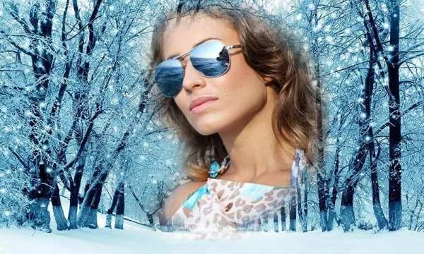Snowfall Photo Frames screenshot 1