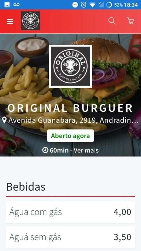 Original Burguer App screenshot 6