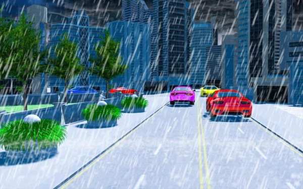 Car in Traffic Racing screenshot 1