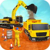 Heavy Excavator Crane Simulator