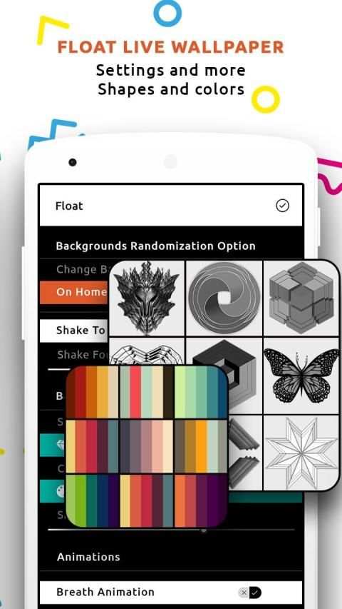 Float Live Wallpaper : Free Live Wallpaper screenshot 1