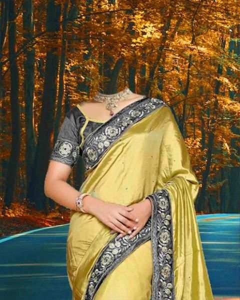 Traditional Women Photo Suit screenshot 1