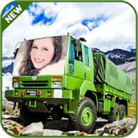 Army Truck Photo Frame - Army Vehicle Photo Frame on 9Apps