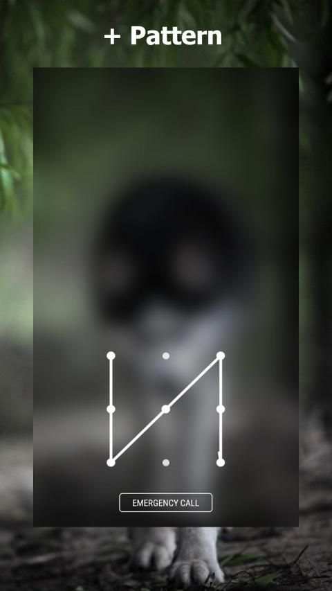 Siberian Husky Lock Screen स्क्रीनशॉट 13