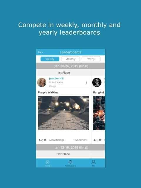 TopPhoto - Photo Ranking स्क्रीनशॉट 1