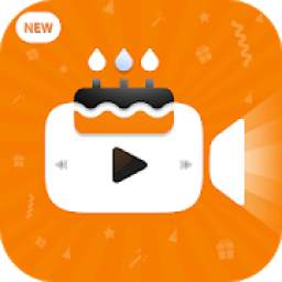 Birthday video maker with pictures and music