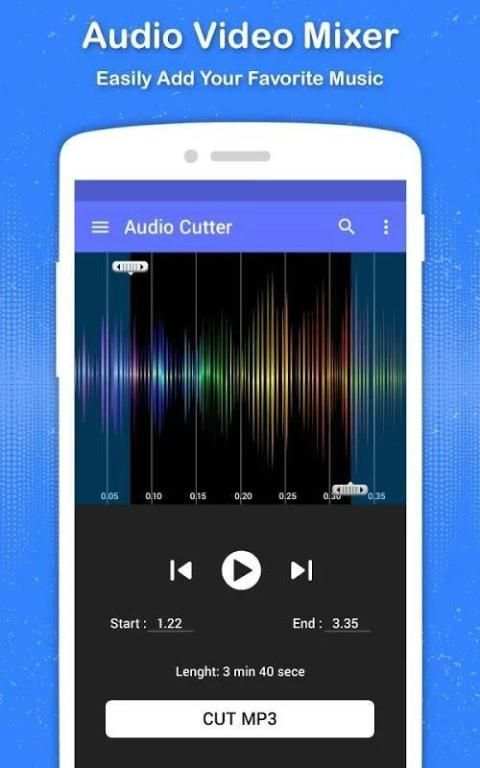 Audio Video Mixer Video Cutter 2019 screenshot 1