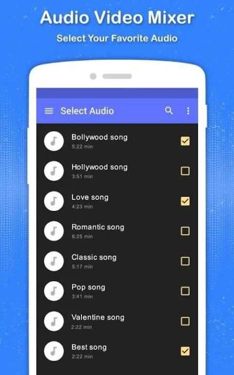 Audio Video Mixer Video Cutter 2019 स्क्रीनशॉट 2