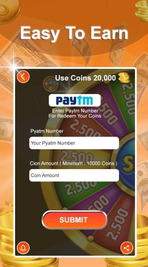 Spin To Win Cash : Earn Money And Prizes screenshot 2