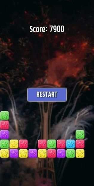 POPSTAR FireWork! - Simply puzzle game स्क्रीनशॉट 3