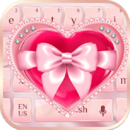 Pink Love keyboard आइकन