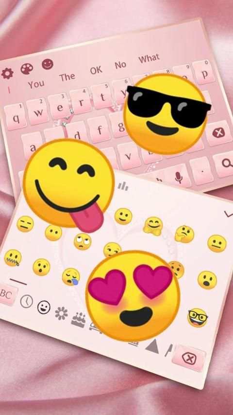 Pink Love keyboard स्क्रीनशॉट 2