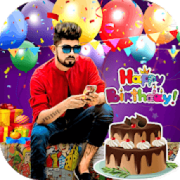 ikon Birthday Photo Frame - Birthday Photo Editor