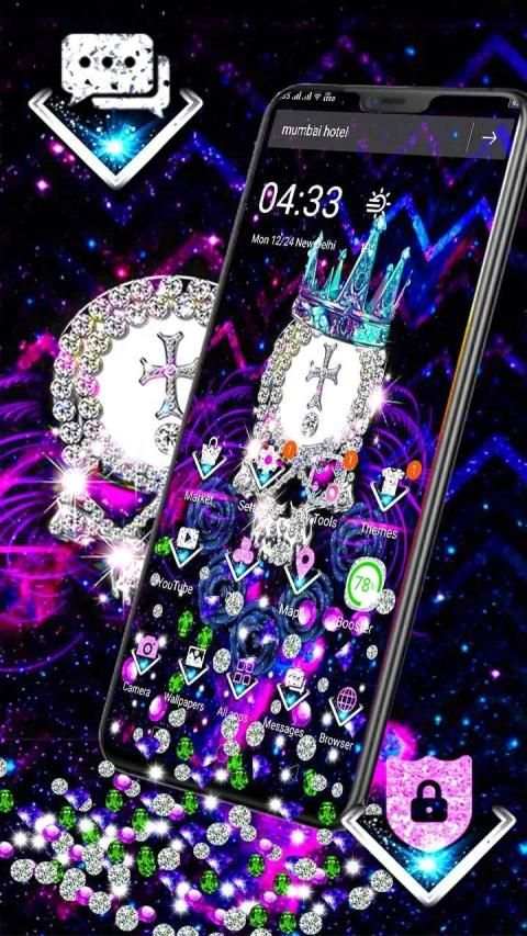 Diamond Skull Gravity Theme ** screenshot 3