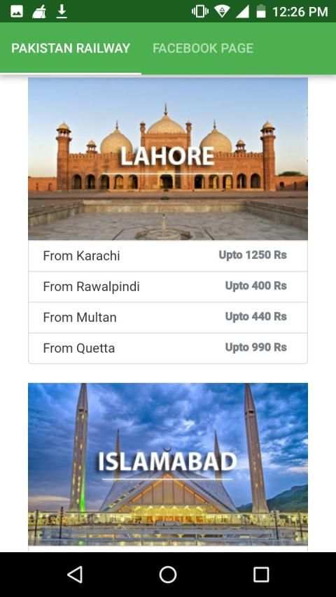 Pakistan Railways - online tickets screenshot 4