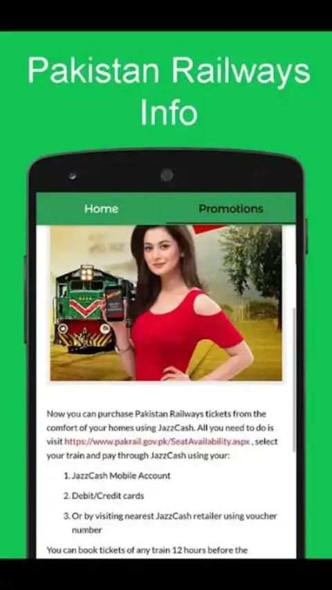 Pakistan Railways - online tickets screenshot 6
