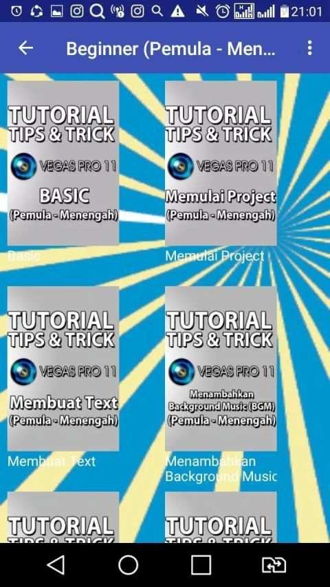 Tutorial Edit Video Sony Vegas Pro screenshot 3