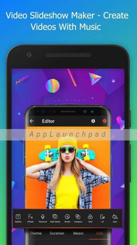 Video Slideshow Maker - Create Videos With Music स्क्रीनशॉट 6