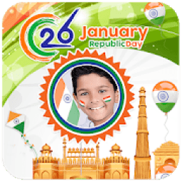 Happy Jan 26 Republic Day Photo Frames आइकन