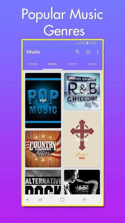 XRadio - Free Podcast & Radio Player स्क्रीनशॉट 6