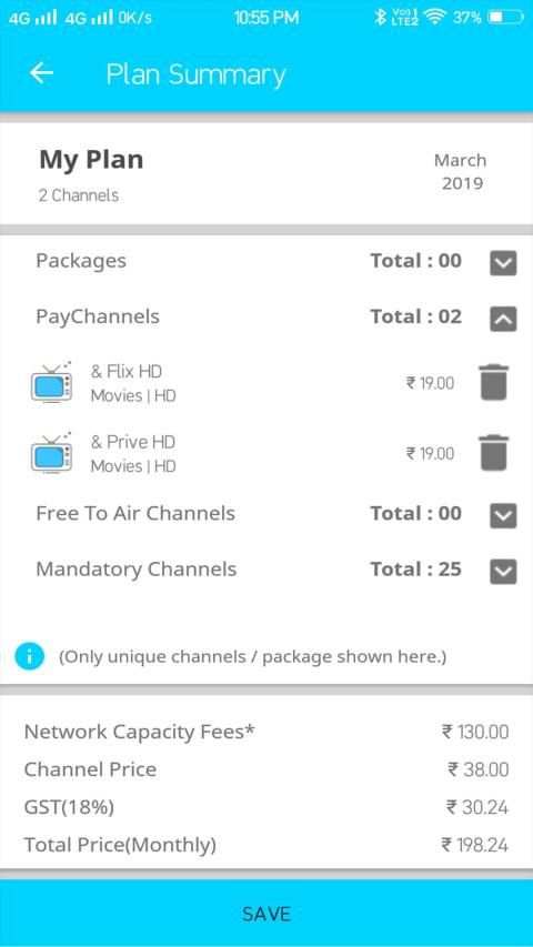 All TV Channel Price screenshot 5