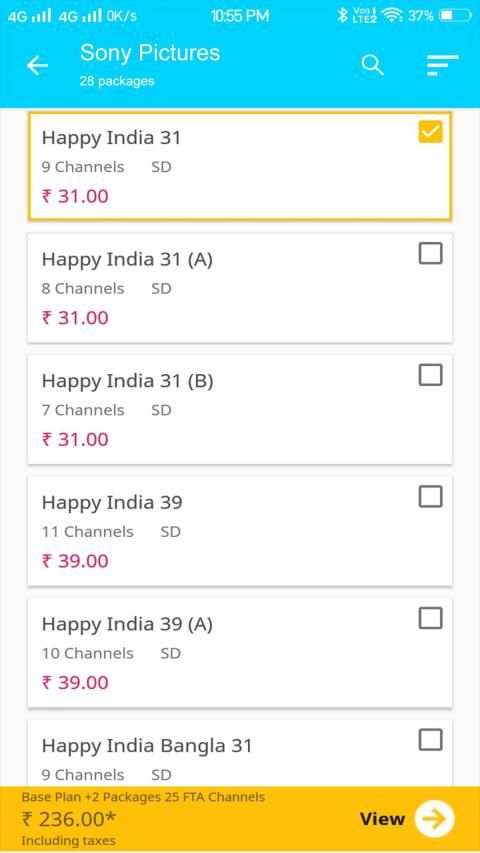 All TV Channel Price screenshot 3