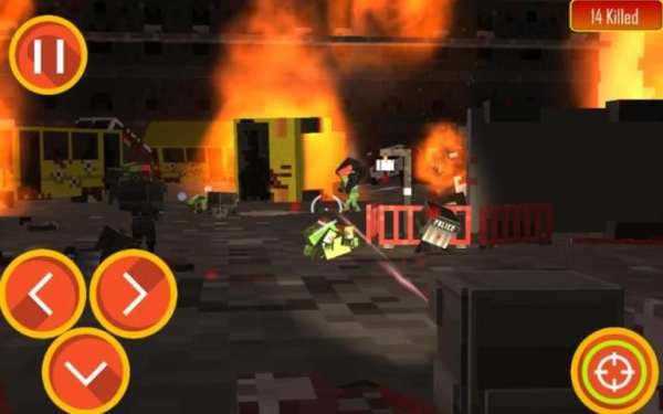 Zombie Shooter Craft Survival screenshot 2