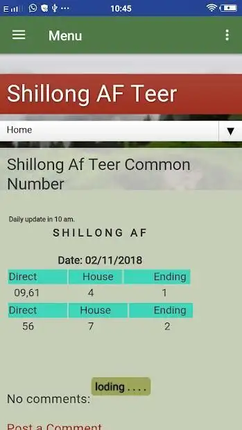 Shillong AF Teer | Teer counter स्क्रीनशॉट 1