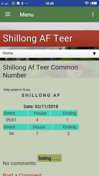Shillong AF Teer | Teer counter स्क्रीनशॉट 1
