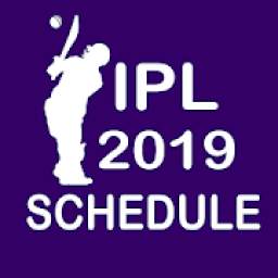 I.P.L Sports Result Time Table Teams 2019