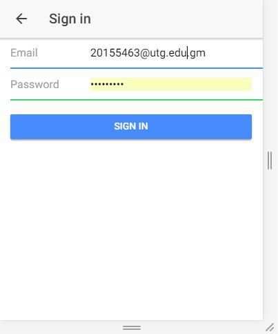 UTG APP screenshot 2