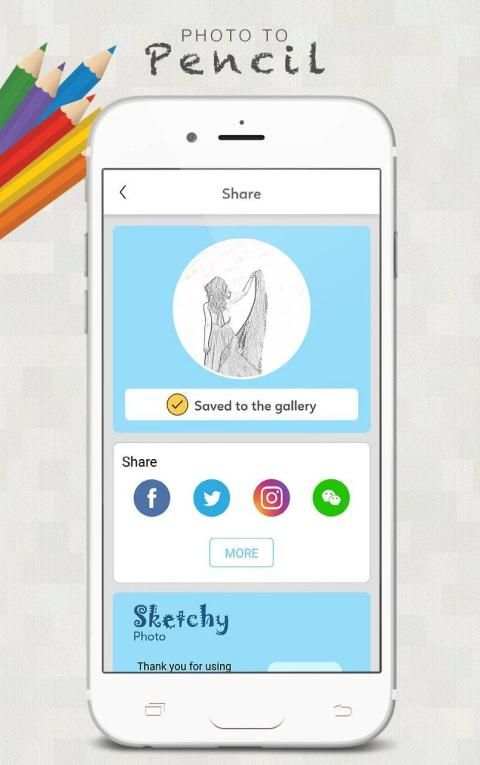 Creating Pencil Sketch screenshot 1
