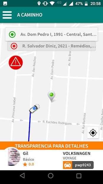 Infinity GO - Passageiro screenshot 1