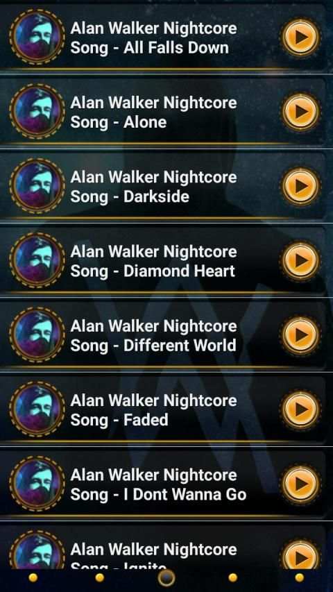 Alan Walker Nightcore Song Ringtones screenshot 4