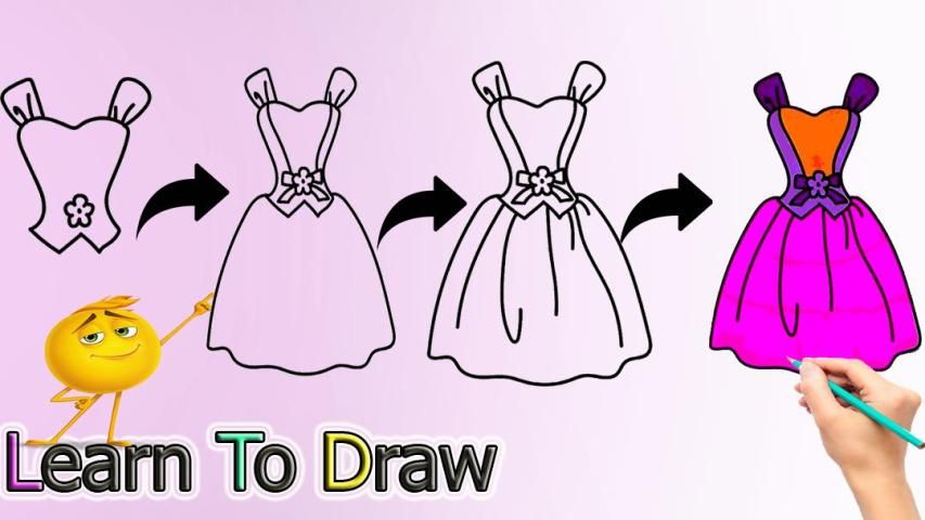 How To Draw Dresses screenshot 2