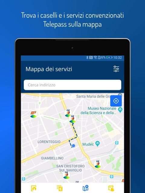 Telepass screenshot 1
