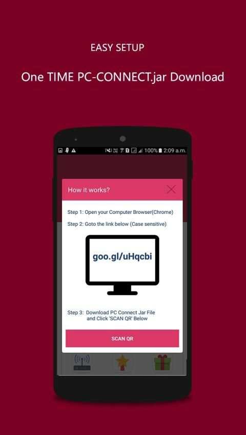 PC CONNECT - Control your Windows/Mac from Mobile स्क्रीनशॉट 1