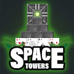 Space Three Towers Solitaire