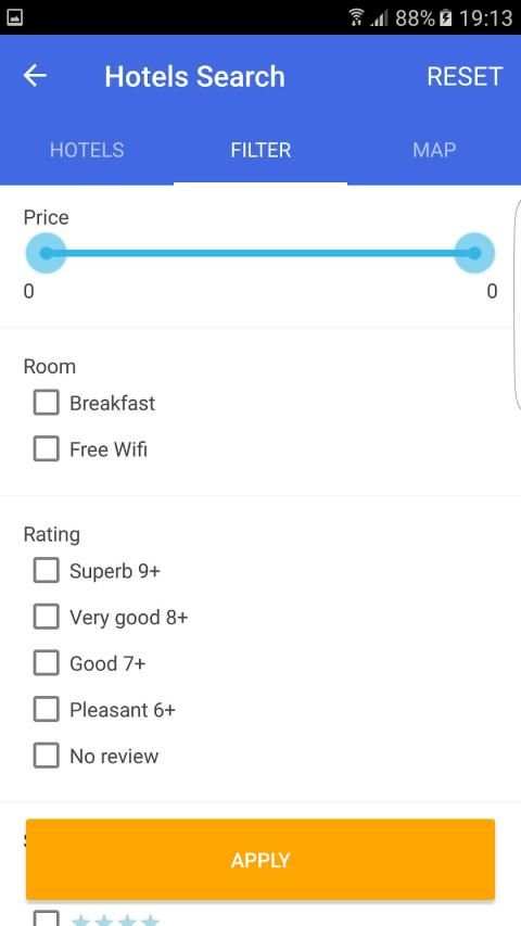moboHotel - hotels search screenshot 3