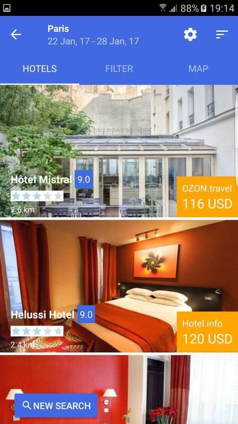 moboHotel - hotels search screenshot 4
