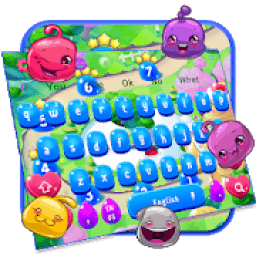 ikon Sweet Cute Candy Keyboard Theme