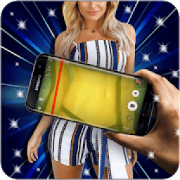 Xray Body Clothes Scanner Prank أيقونة